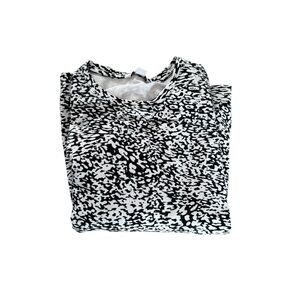 Athena Black and White Long Sleeve Tee